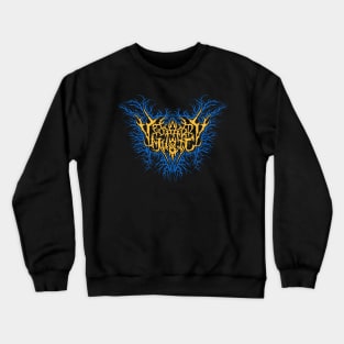 JEOPARDY MUSIC death metal logo - Classic Color Crewneck Sweatshirt